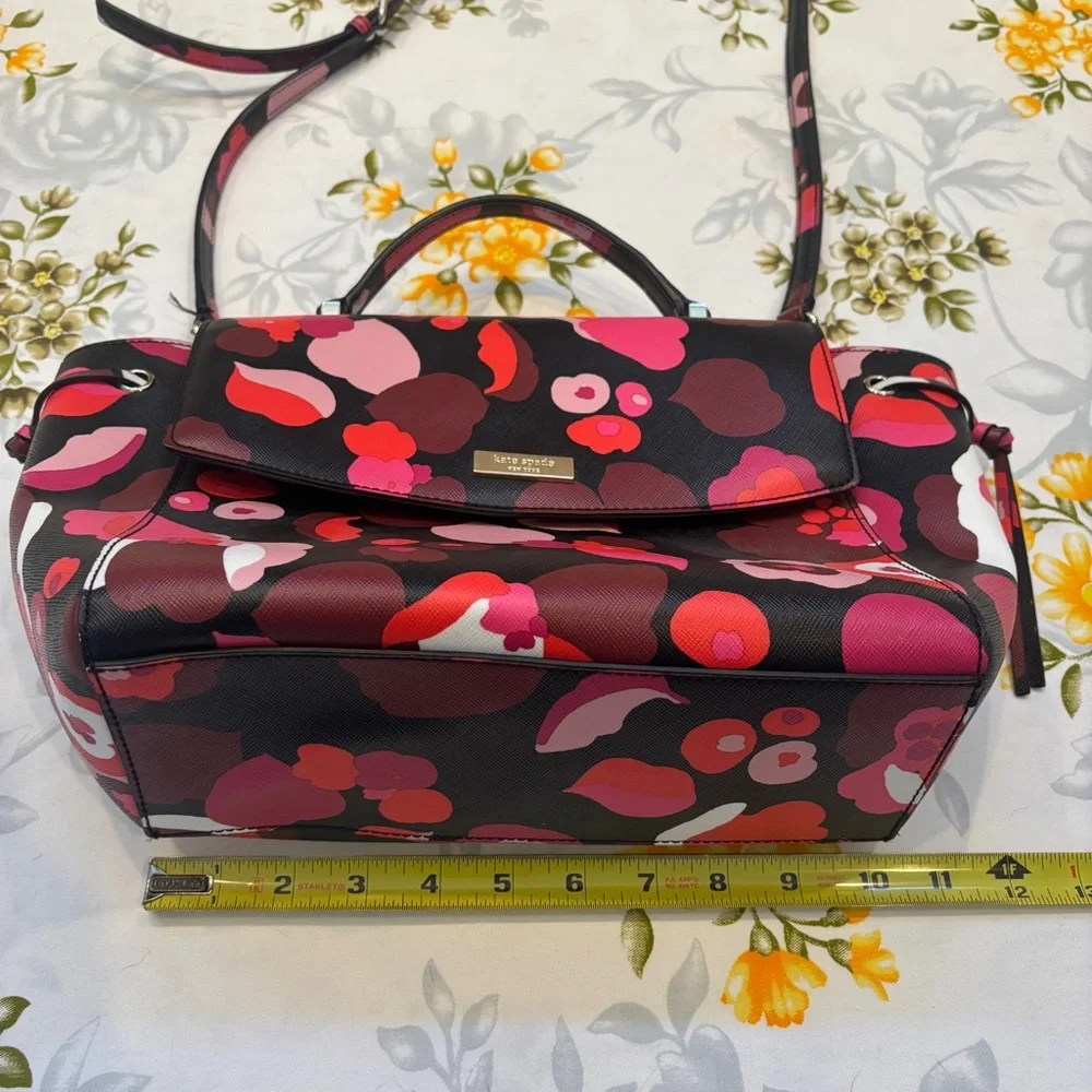Kate Spade NY Laurel Way Lilah Printed Flower Satchel